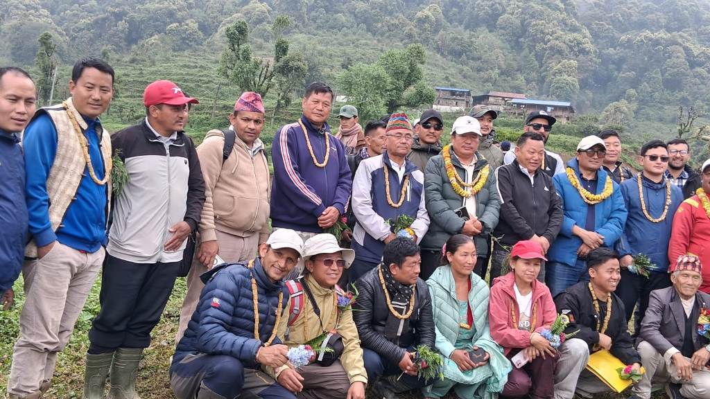Honey hunting in Kepilasgadhi